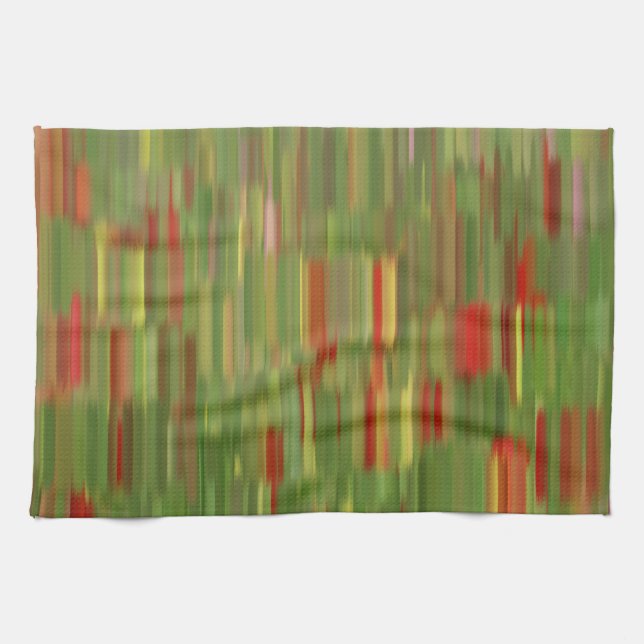 Colourful Painting art Kitchen Towel (Horizontal)
