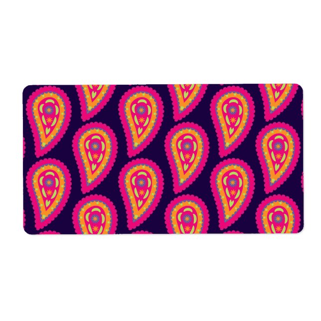Colourful Paisley (Front)