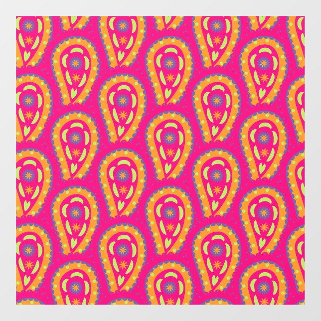 Colourful Paisley (Sheet)