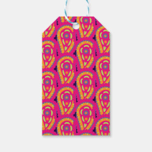 Colourful Paisley Gift Tags