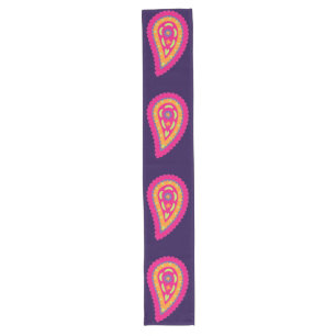 Colourful Paisley Long Table Runner