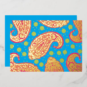 Colourful Paisley Pattern