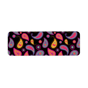 Colourful Paisley Pattern