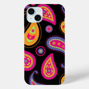 Colourful Paisley Pattern iPhone 15 Mini Case