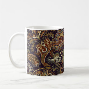 Colourful Paisley pattern. Ethnic vintage wallpape Coffee Mug