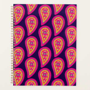 Colourful Paisley Planner