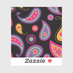 Colourful Paisley seamless Pattern
