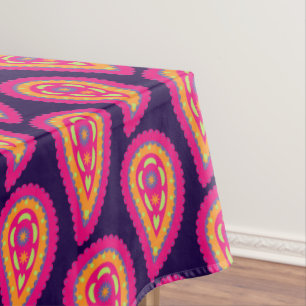 Colourful Paisley Tablecloth