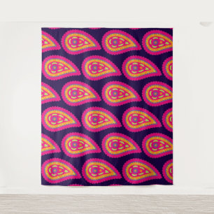 Colourful Paisley Tapestry