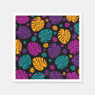 Colourful Palm Leaves Napkin