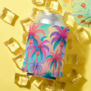 Colourful Palm trees Can Cooler
