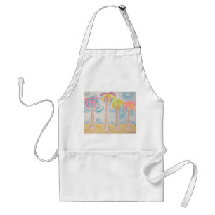 Colourful Palms-apron Standard Apron