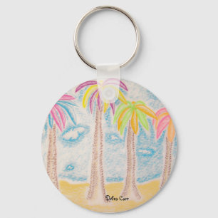 Colourful Palms-keychain Key Ring
