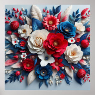🌸 Colourful Paper Flower Decor For Craft Lovers �