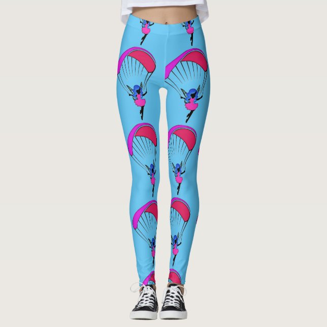 colourful paraglide pixie leggings (Front)