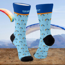 Colourful Paraglider Pattern with your own name