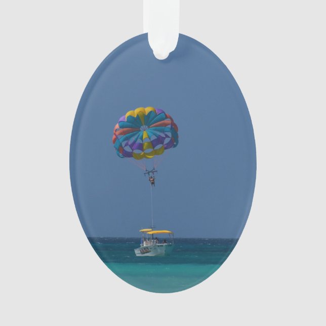 Colourful Parasailing Ornament (Front)
