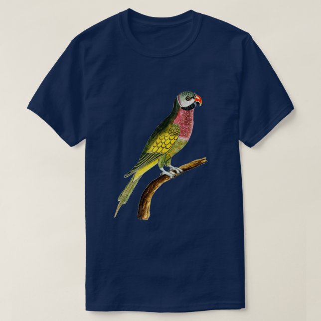 Colourful Parrot Exotic Bird Beak Feather Womenx27 T-Shirt (Design Front)