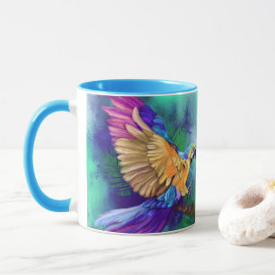 Colourful Parrot Mug