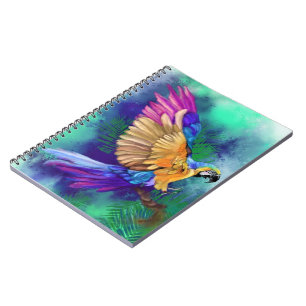Colourful Parrot Notebook