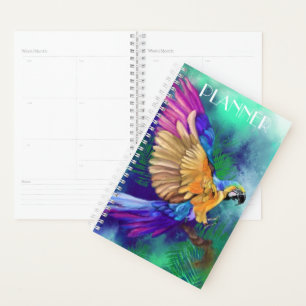 Colourful Parrot Planner