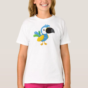 Colourful Parrot, Tropical Parrot, Cute Parrot T-Shirt