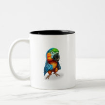 Colourful parrot!