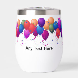 Colourful Party Balloons Event Theme