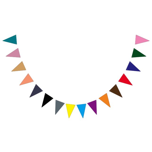 Colourful Party Celebration Event Birthday Wedding Bunting (All)