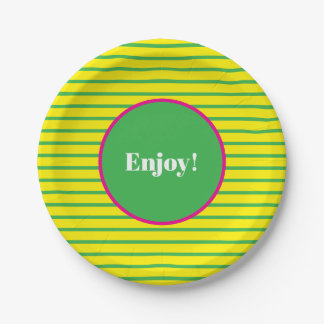 Colourful Party Paper Plates