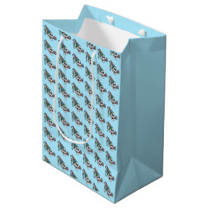 Colourful Party Skull Medium Gift Bag
