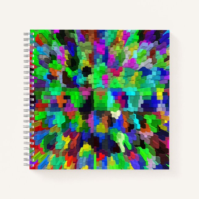 Colourful Partyin'...... Notebook (Front)