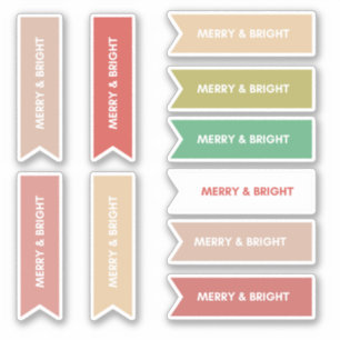 Colourful Pastel 10 pc Merry & Bright