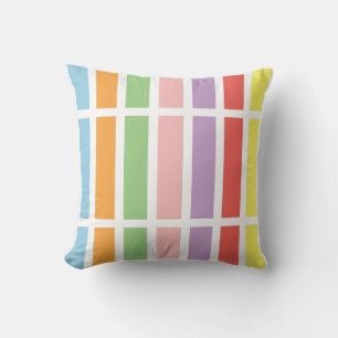 Colourful Pastel Hues Cushion