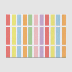 Colourful Pastel Hues Tissue Paper