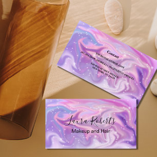 Colourful Pastel Rainbow Unicorn Business Card