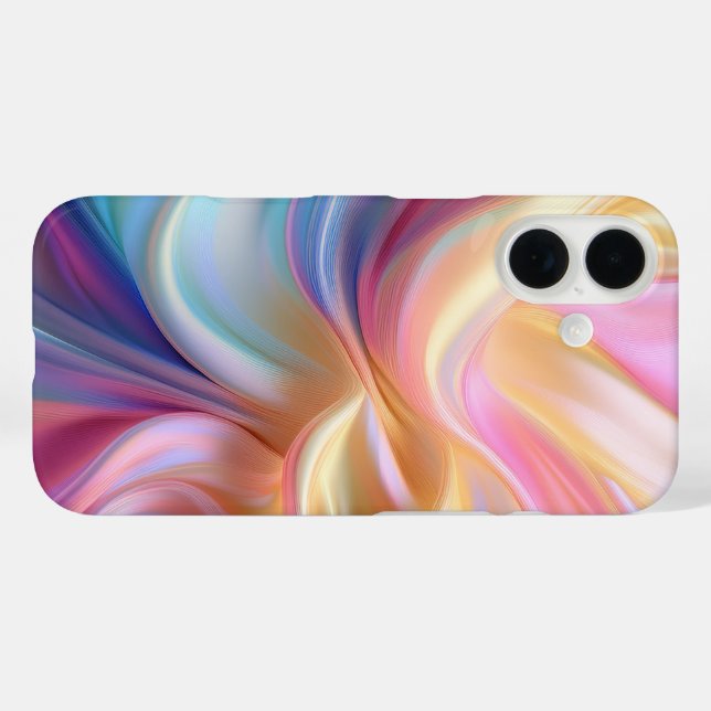 Colourful Pastel Silk Case-Mate iPhone Case (Back (Horizontal))