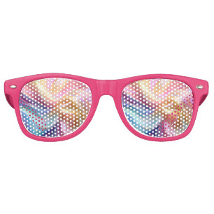Colourful Pastel Silk Retro Sunglasses