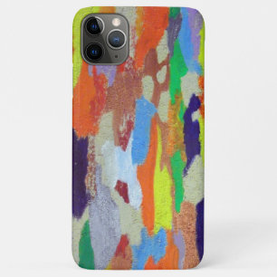 colourful patch carpet iPhone case