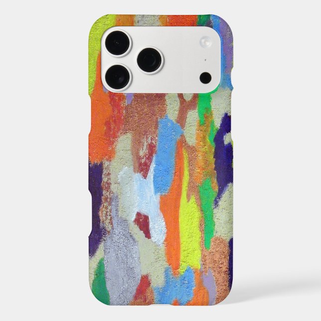 colourful patch carpet iPhone case (Back)