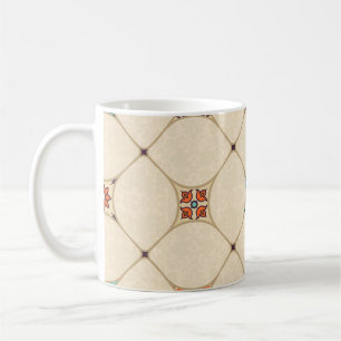 Colourful Patchwork Islam Arabic Tile Coffee Mug