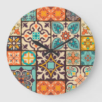 Colourful Patchwork Islam Motifs Tile