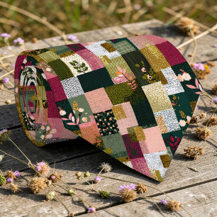 Colourful Patchwork Pattern Custom Necktie