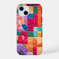 Colourful Patchwork Quilt Pattern