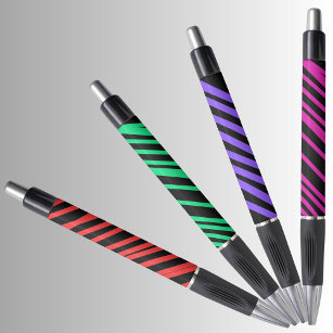 Colourful Pattern                  Black Ink Pen