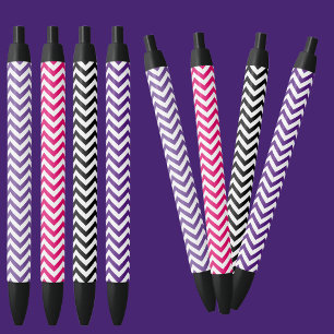 Colourful Pattern                  Black Ink Pen