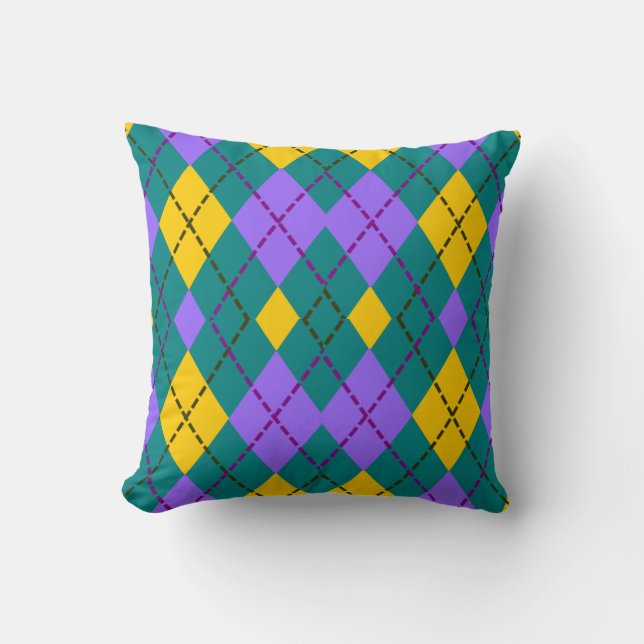 Colourful Pattern  Cushion (Front)