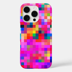 Colourful Pattern Design iPhone 16 Pro Case