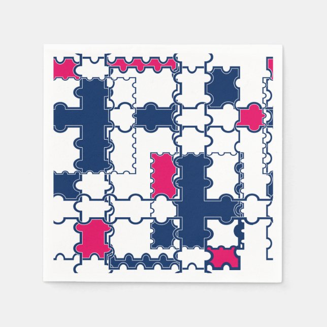 Colourful pattern , elegant napkin (Front)