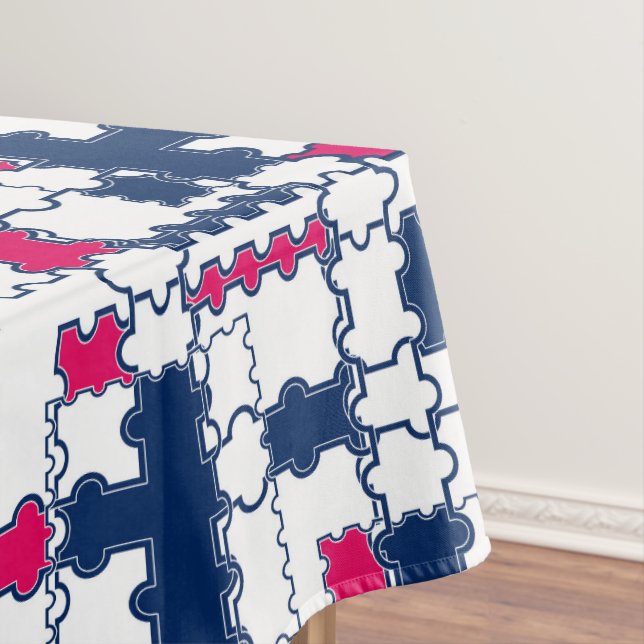 Colourful pattern , elegant tablecloth (In Situ)